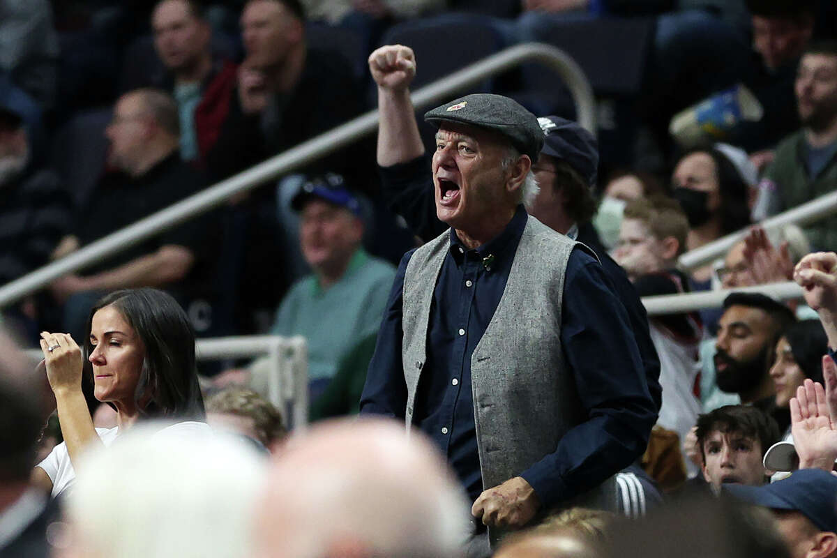 Why is Bill Murray at UConn men's basketball games?
