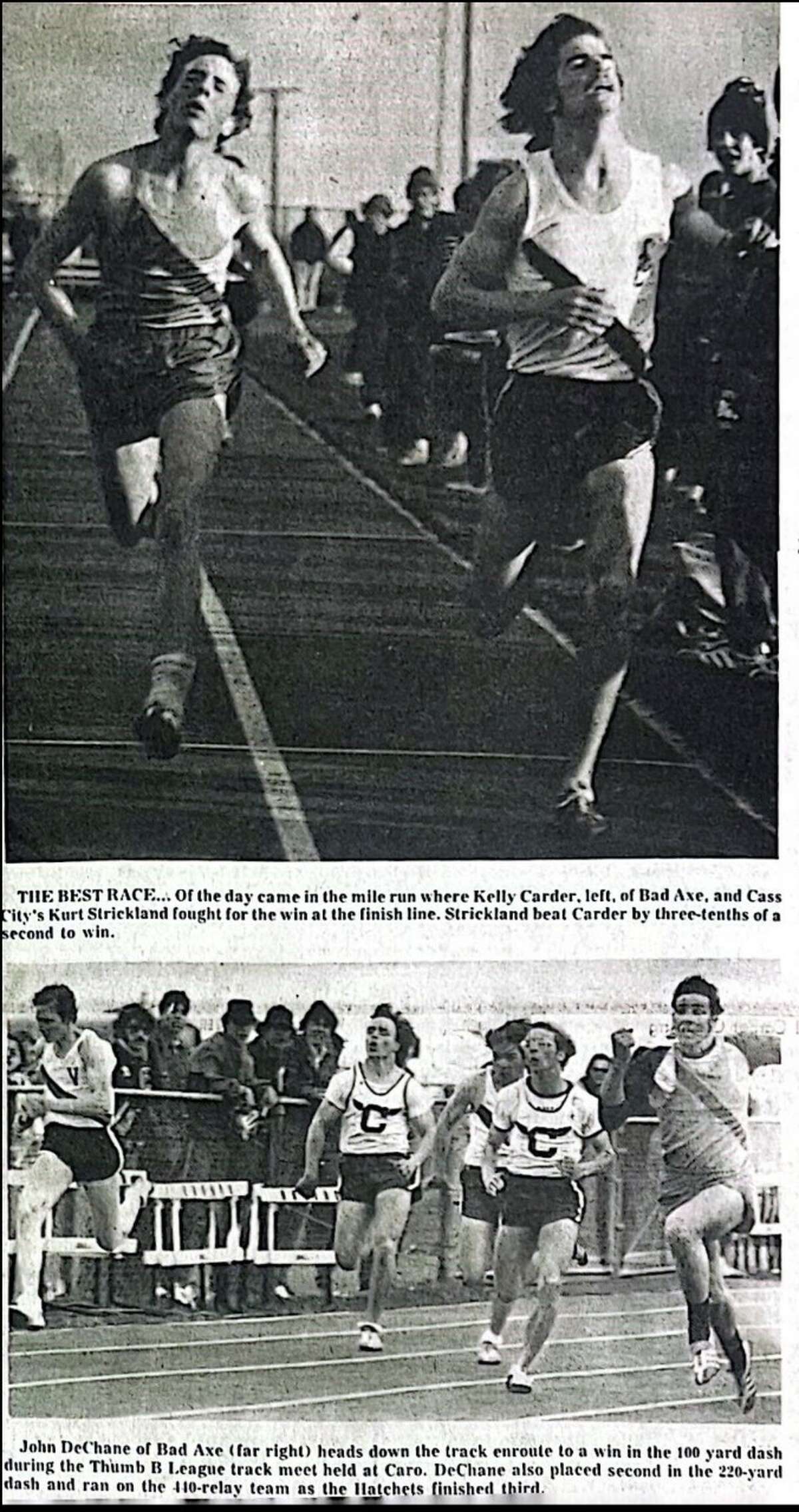 The first Tribune Meet of Champs was held in spring 1973.