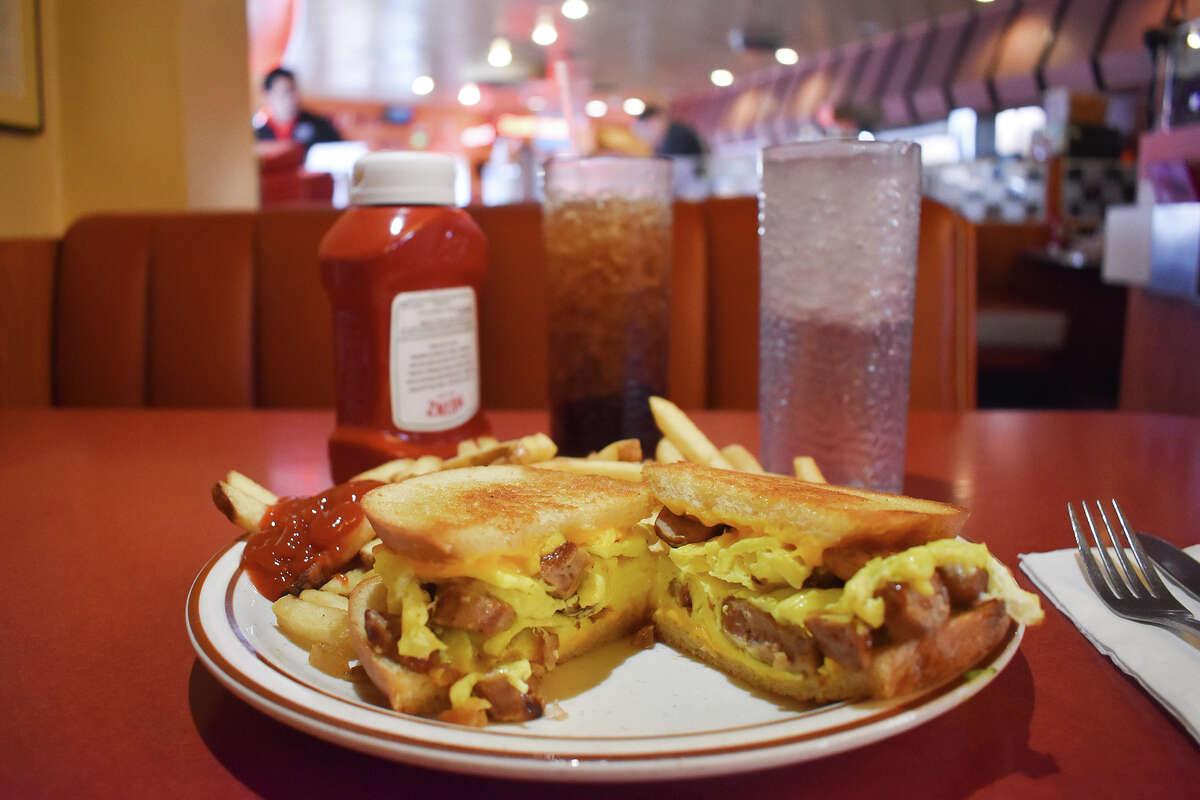 Bob's Big Boy in Burbank, Calif., has a notable breakfast sandwich.