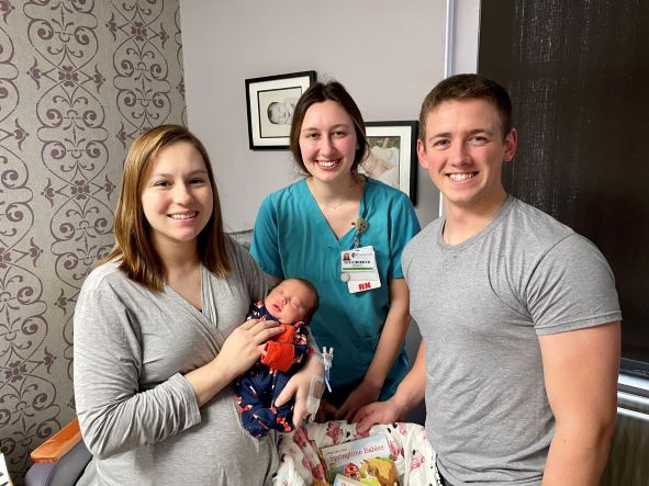Cass-Morgan Farm Bureau honors first baby born in National Ag Week - Vimarsana News