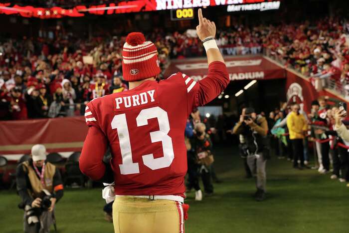 49ers playing pin the tail on the calendar with Brock Purdy