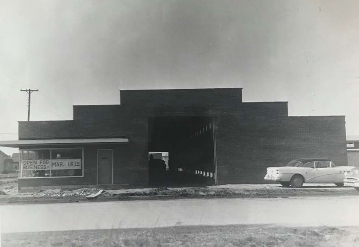 Haddix Lumber at the corner of Sixth and Grove streets in Midland. The company opened in 1955.  