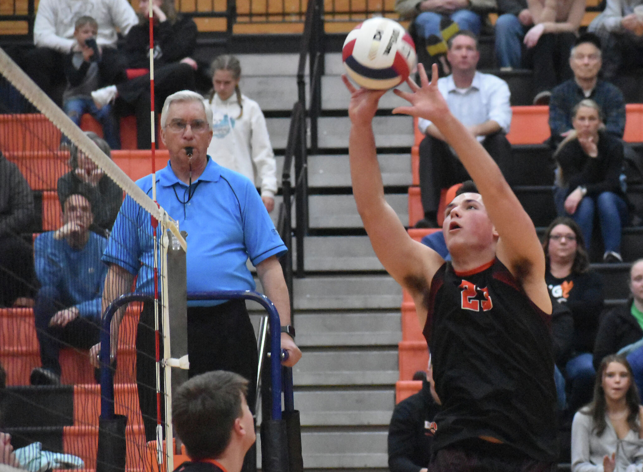 EHS BOYS VOLLEYBALL MVP Liston steps up in sophomore season