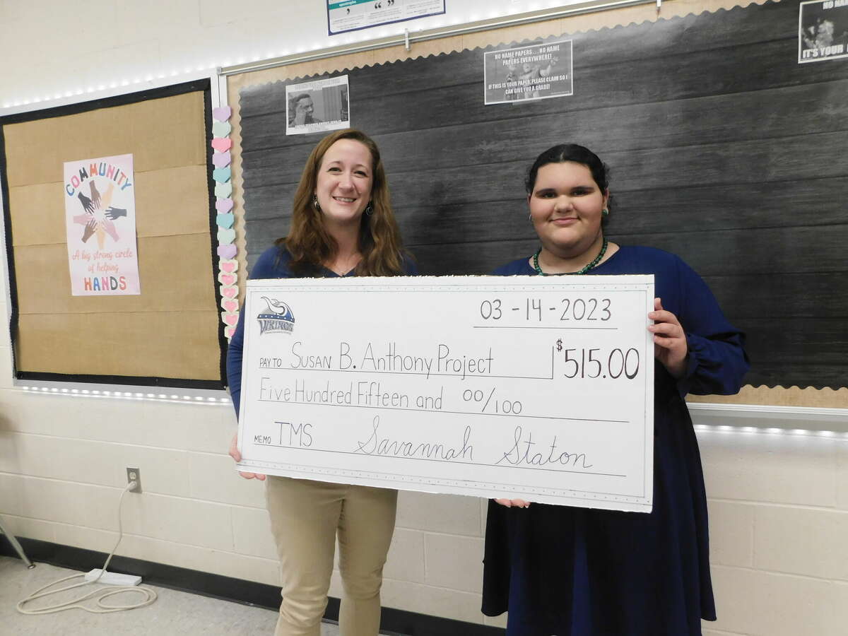 Torrington Students Raise Money For Susan B. Anthony Project