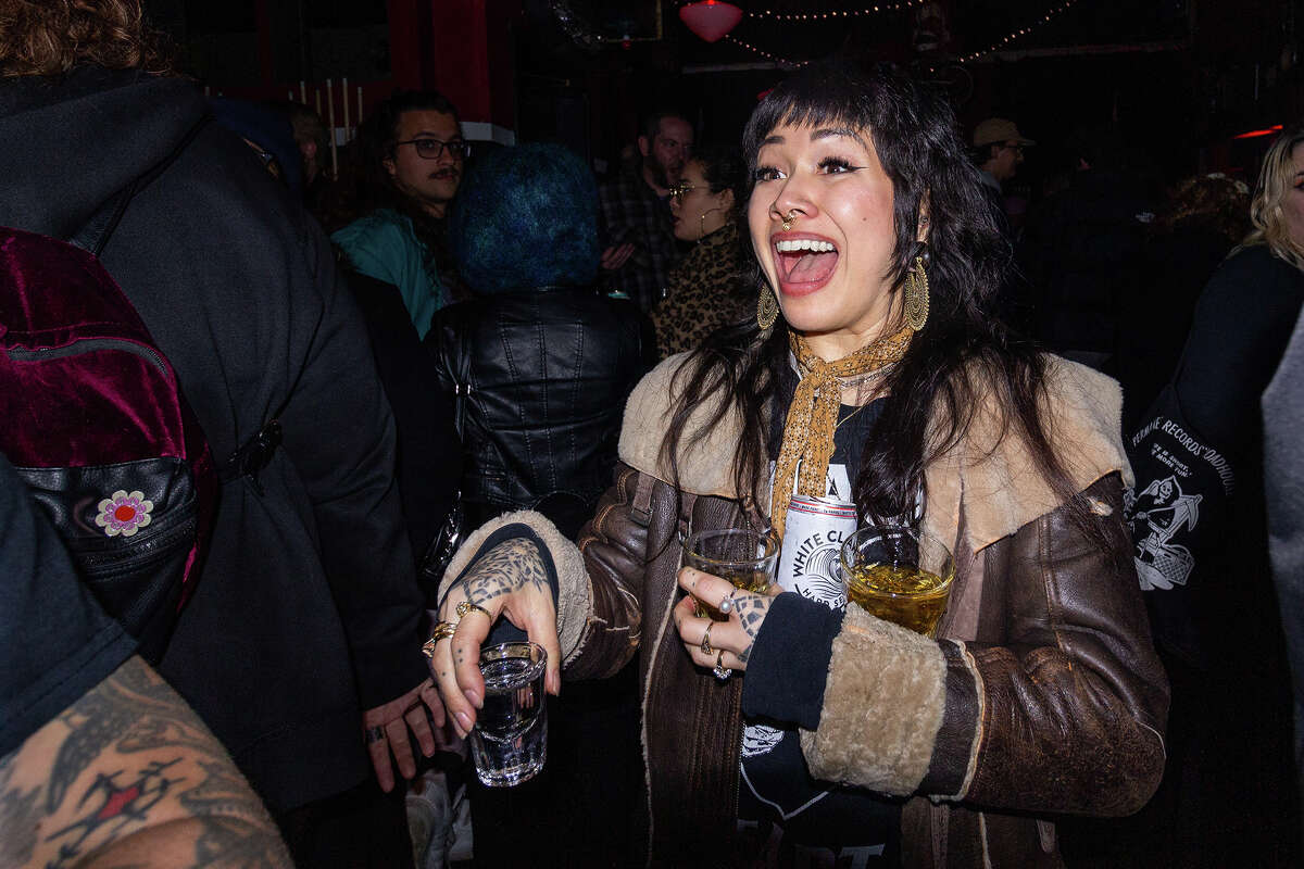 Kilowatt regular Cookie loads up on drinks, on Saturday, March 10, 2023.