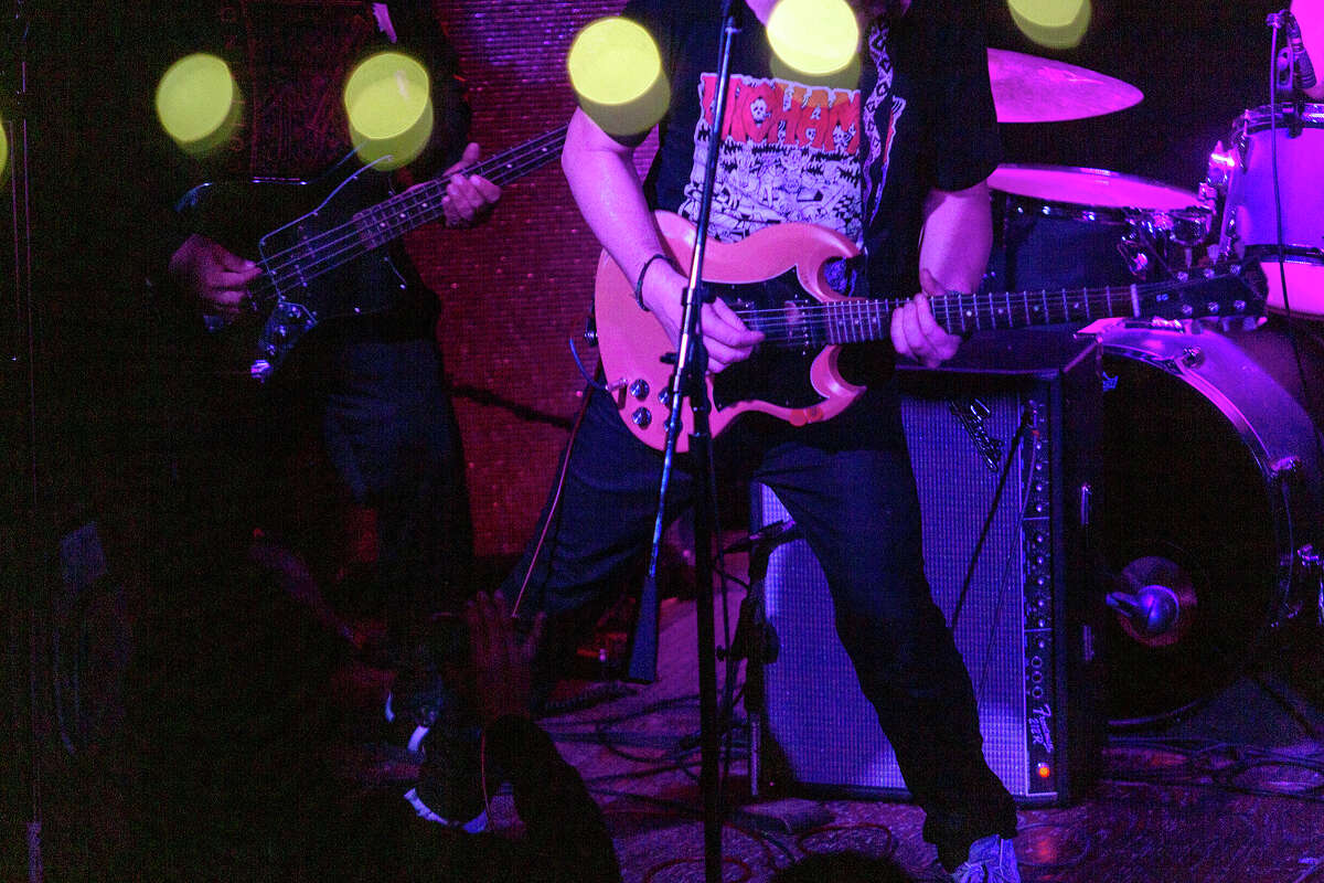 Los Huaycos perform at the Mission District's Kilowatt, where live music just returned to the bar this year for the first time since the late 90s.