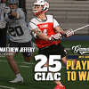 Cheshire's Matthew Jeffery is one of the CIAC boys lacrosse players to watch for the 2023 season.