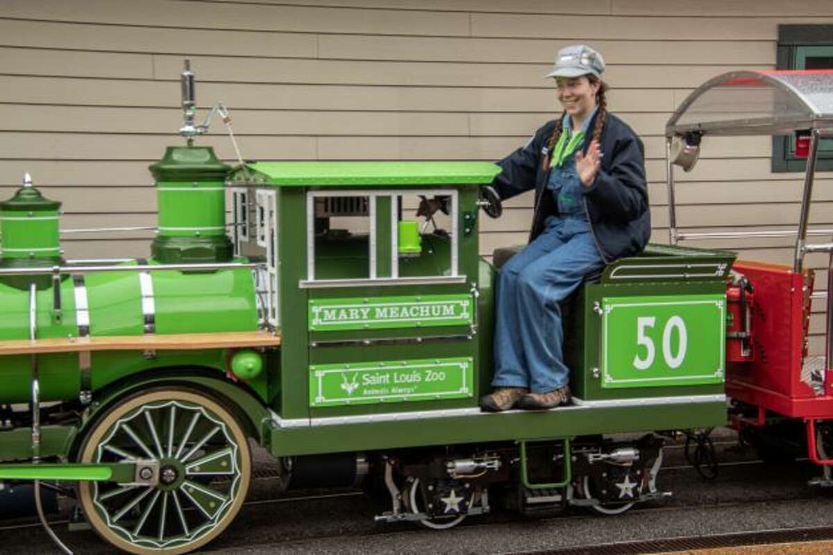 St. Louis Zoo debuts electric train named for historic figure