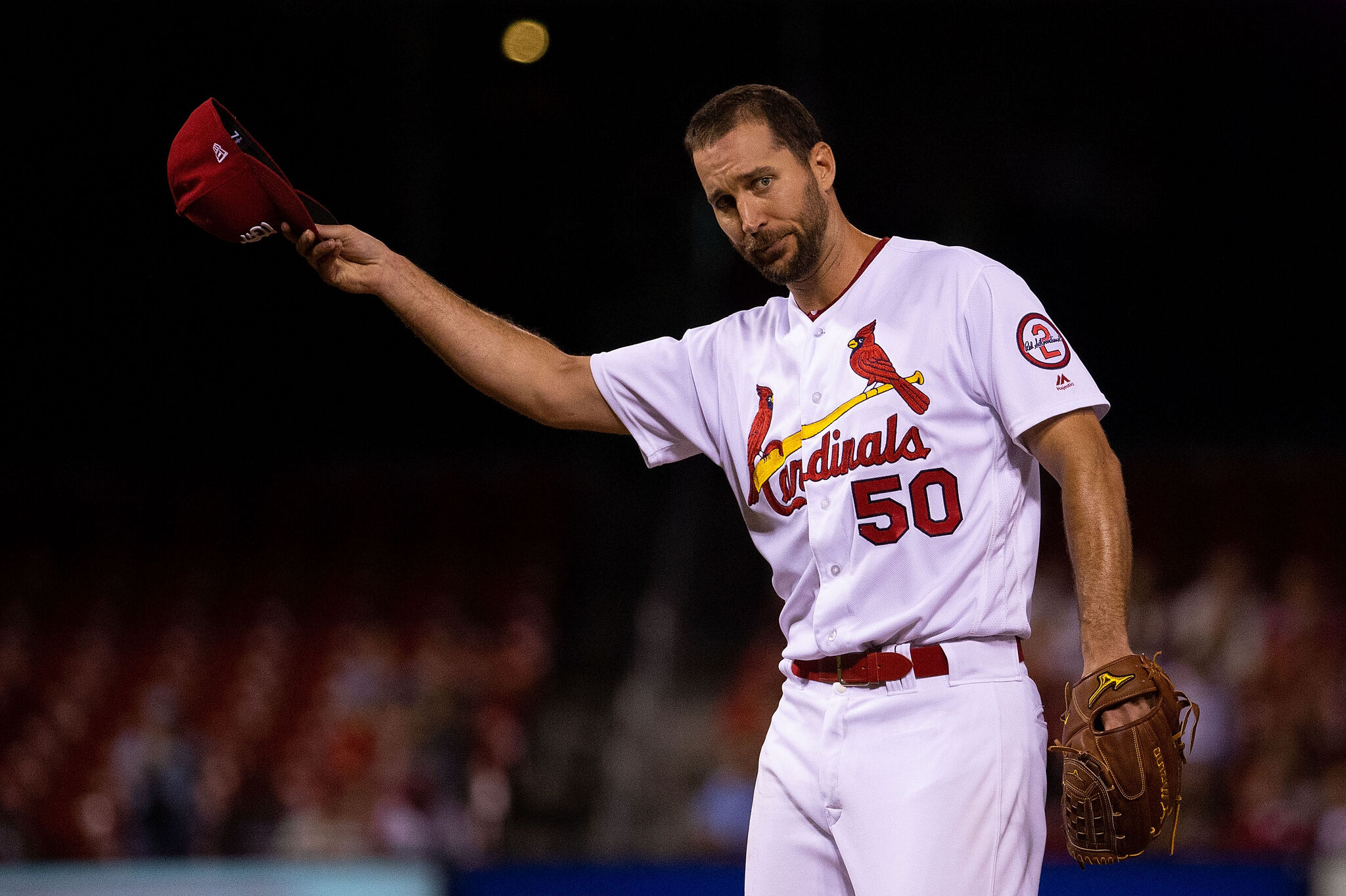 Adam Wainwright St. Louis Cardinals to the best fans in baseball