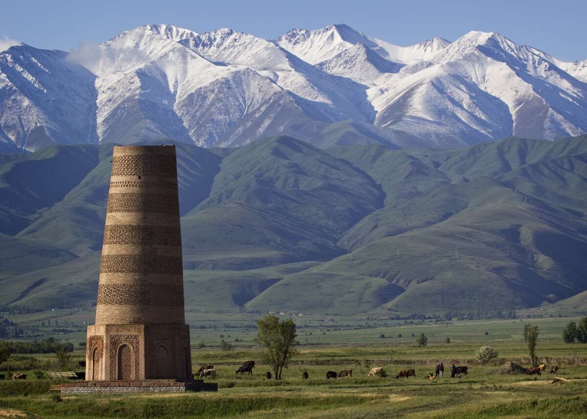 #2. Kyrgyzstan - Cost index: 74.7% cheaper than the U.S. - Exchange rate: 87.42 Kyrgystani Som to $1 - Region: Central Asia Kyrgyzstan—dubbed the "land of celestial mountains" because of its Tien Shan and Pamir mountain ranges—features various ways to explore the country's beauty and nomadic lifestyle inexpensively. Visitors can take tours by bike, horseback, jeep, and motorbike, while more adventurous travelers may consider hiking, mountain climbing, or white-water rafting. To learn more about the country's history, tourists can visit sites along the Great Silk Road, the ancient trade route that connected the East to the West. Travelers to Kyrgyzstan should steer clear of its border with Tajikistan, however. The U.S. State Department has issued a travel warning for the area since November 2022.