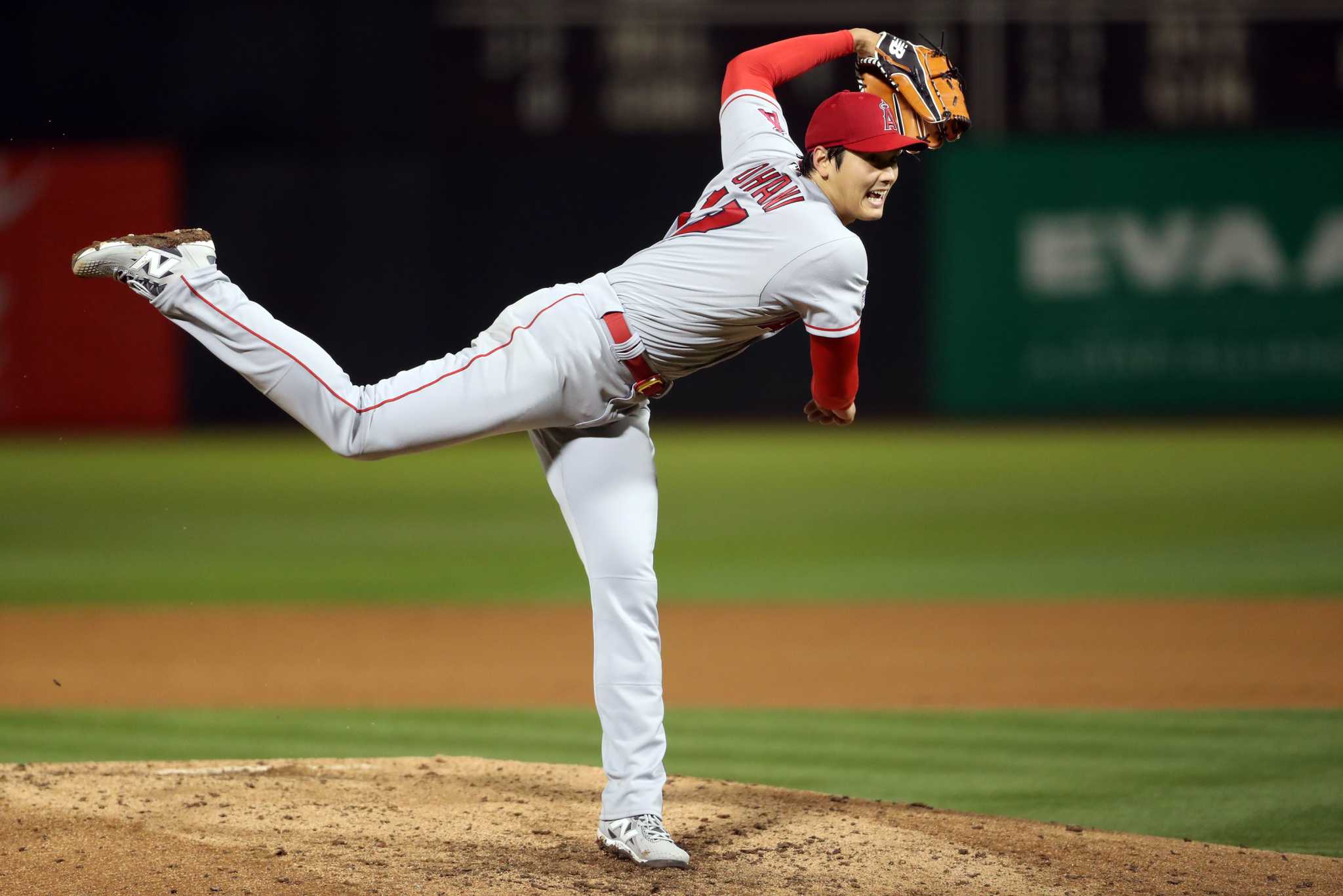 Shohei Ohtani strikes out Angels teammate Mike Trout to give Japan