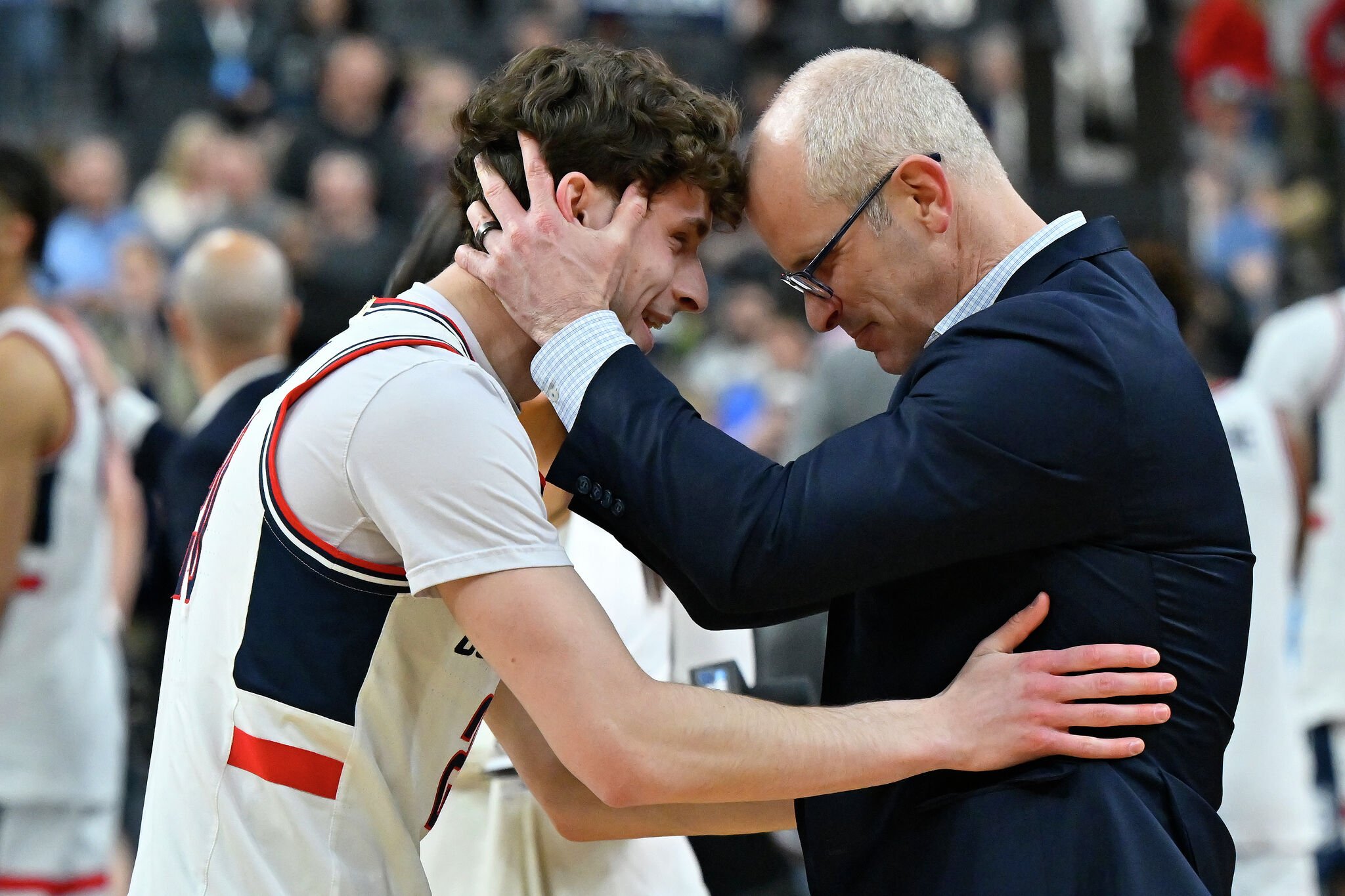 Dan, Andrew Hurley cherish shared time with UConn men's basketball