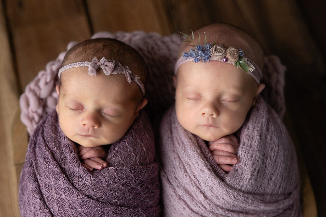 Birth Announcement Florence and Felicity Warner