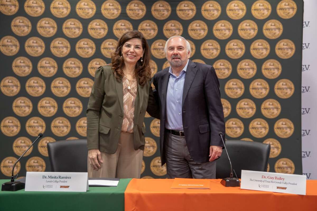 Laredo College and UTRGV announced a partnership on Thursday, March 30 allowing for a seamless transition for students between the two schools.