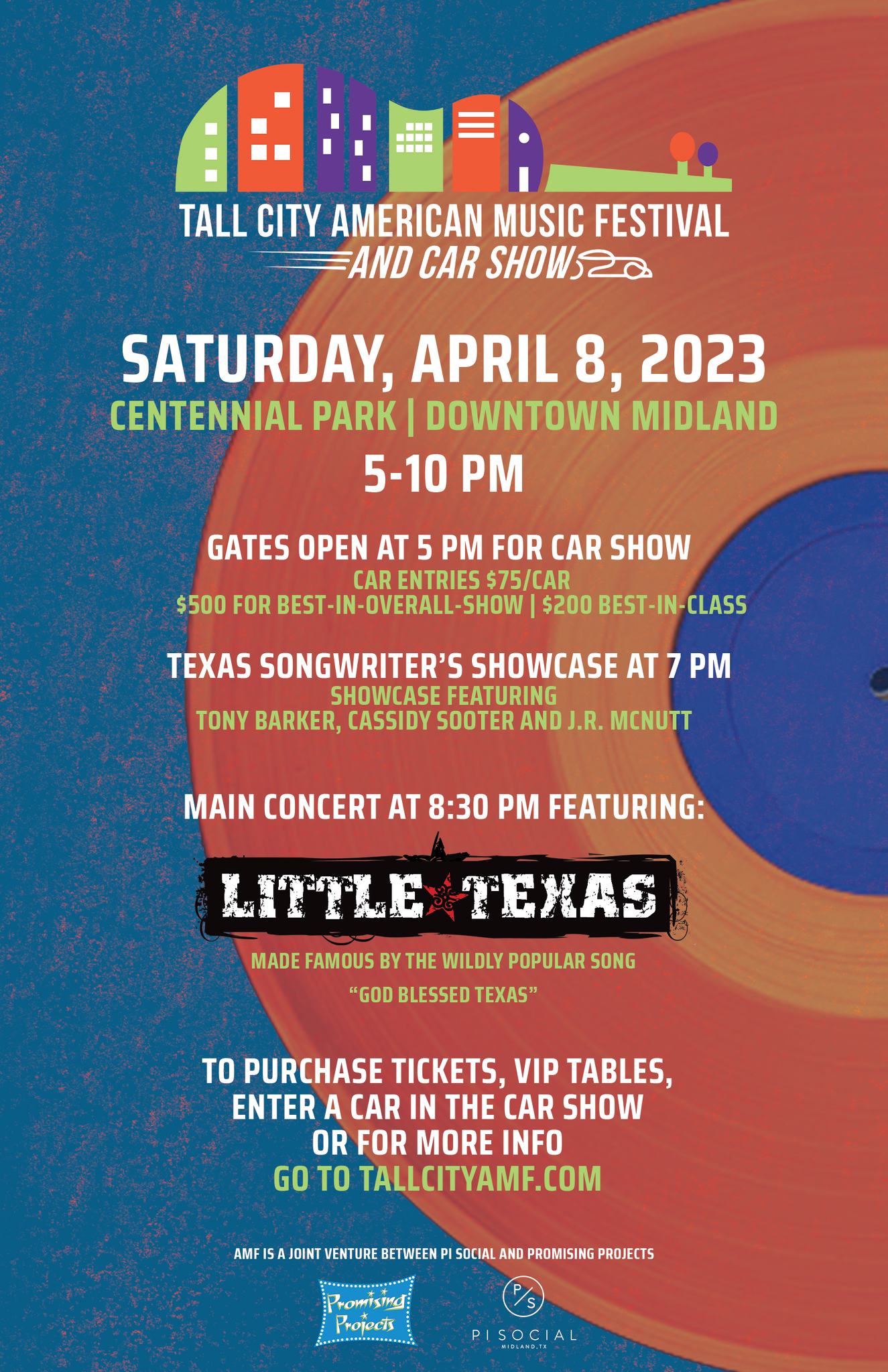 Tall City American Music Fest & Car Show in Midland, TX