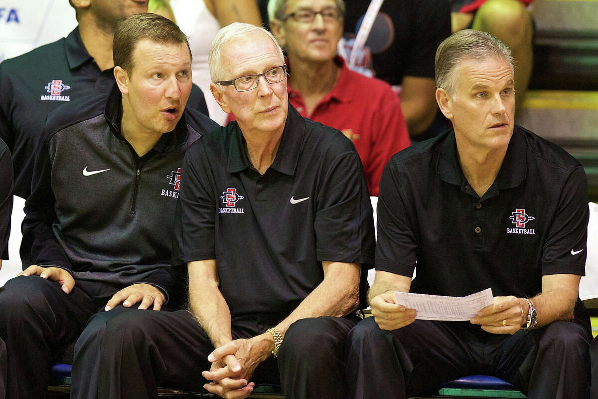 From left to right, South Carolina assistant coach assistant coach