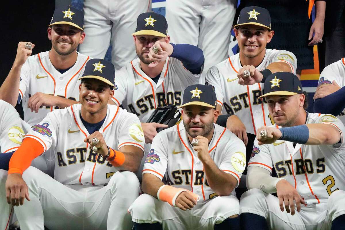 2022 Houston Astros American League Champions Replica Baseball