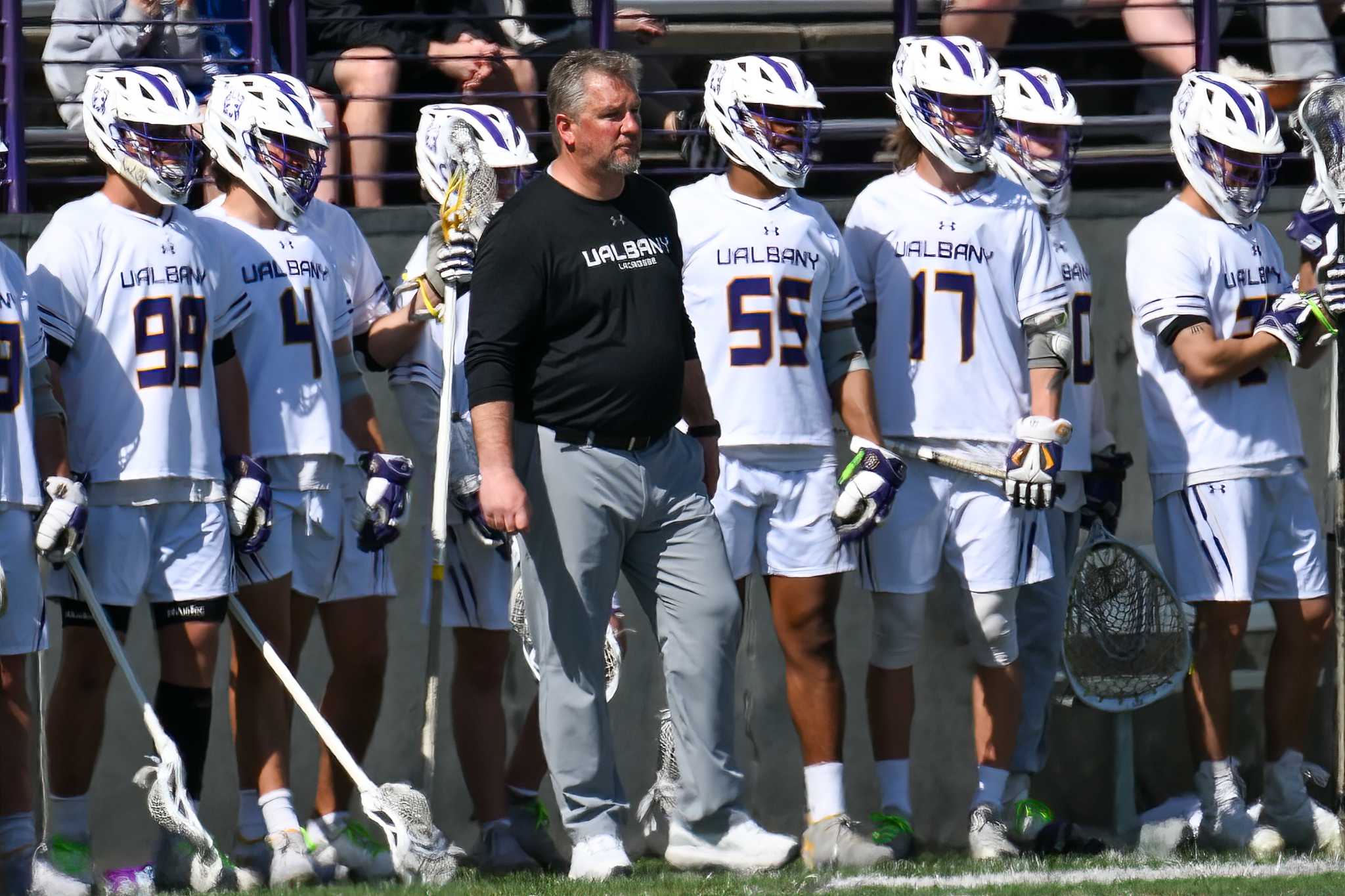 Men's Lacrosse Hosts Siena - University at Albany Great Danes