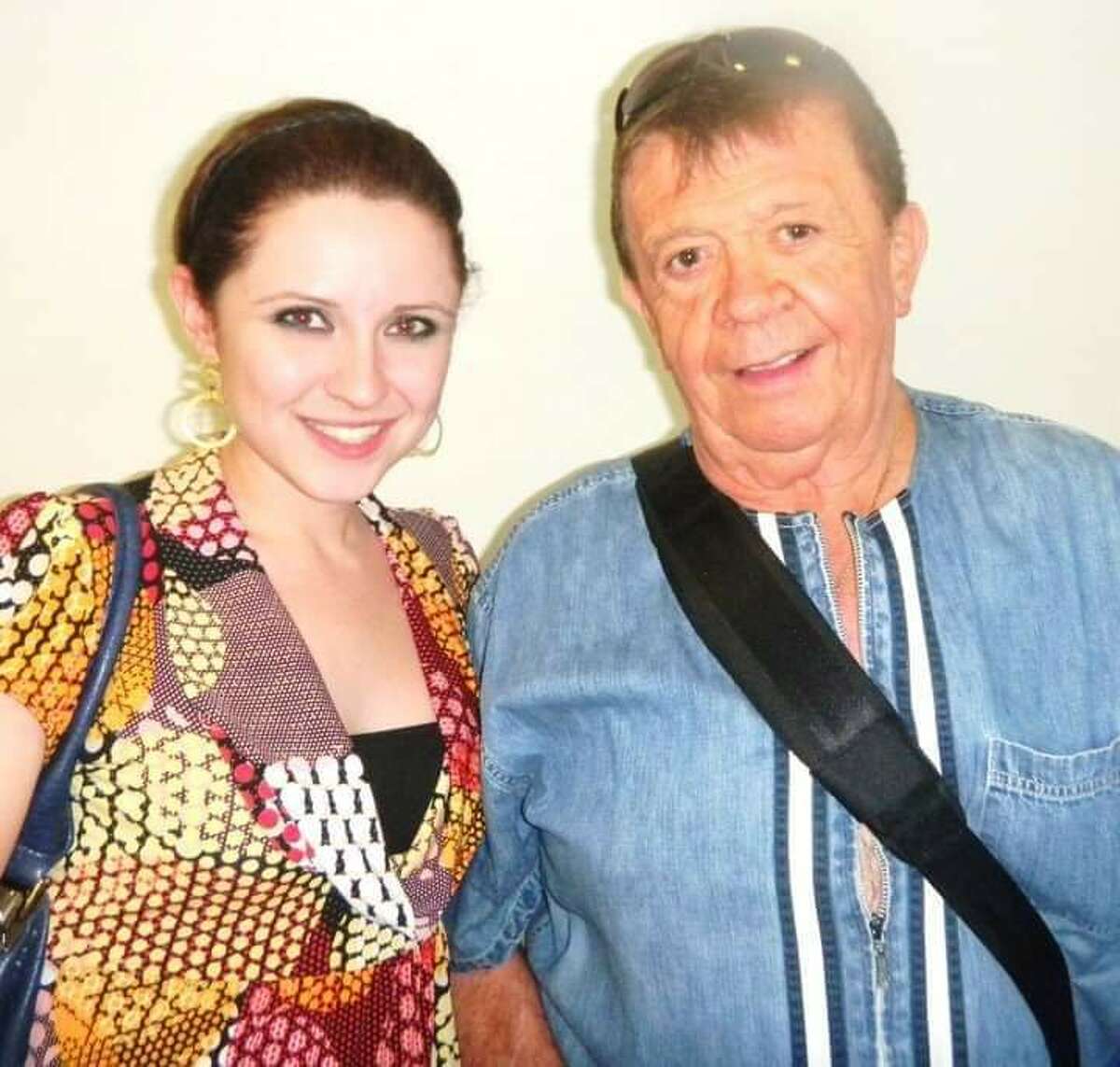 Imela Danmiguel, who is a NUevo Laredo politician, with Chabelo. People from the Dos Laredos immediately took to social media to voice their sadness about his loss and what it meant watching him in his famous television show “En Familia con Chabelo" which aired for close to 50 years starting in 1967 until its final show transmission on Dec. 20, 2015. 