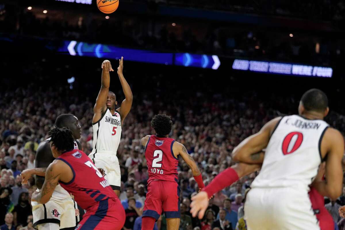 Lamont Butler 5 San Diego State Aztecs 2023 Basketball Jersey MW