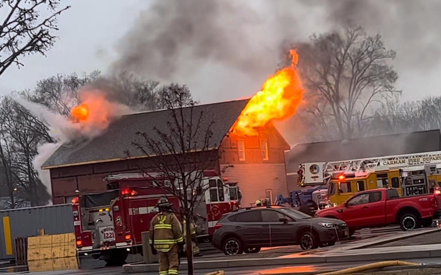 Commercial Building Fire In North Bergen Tuesday Morning - Hudson TV