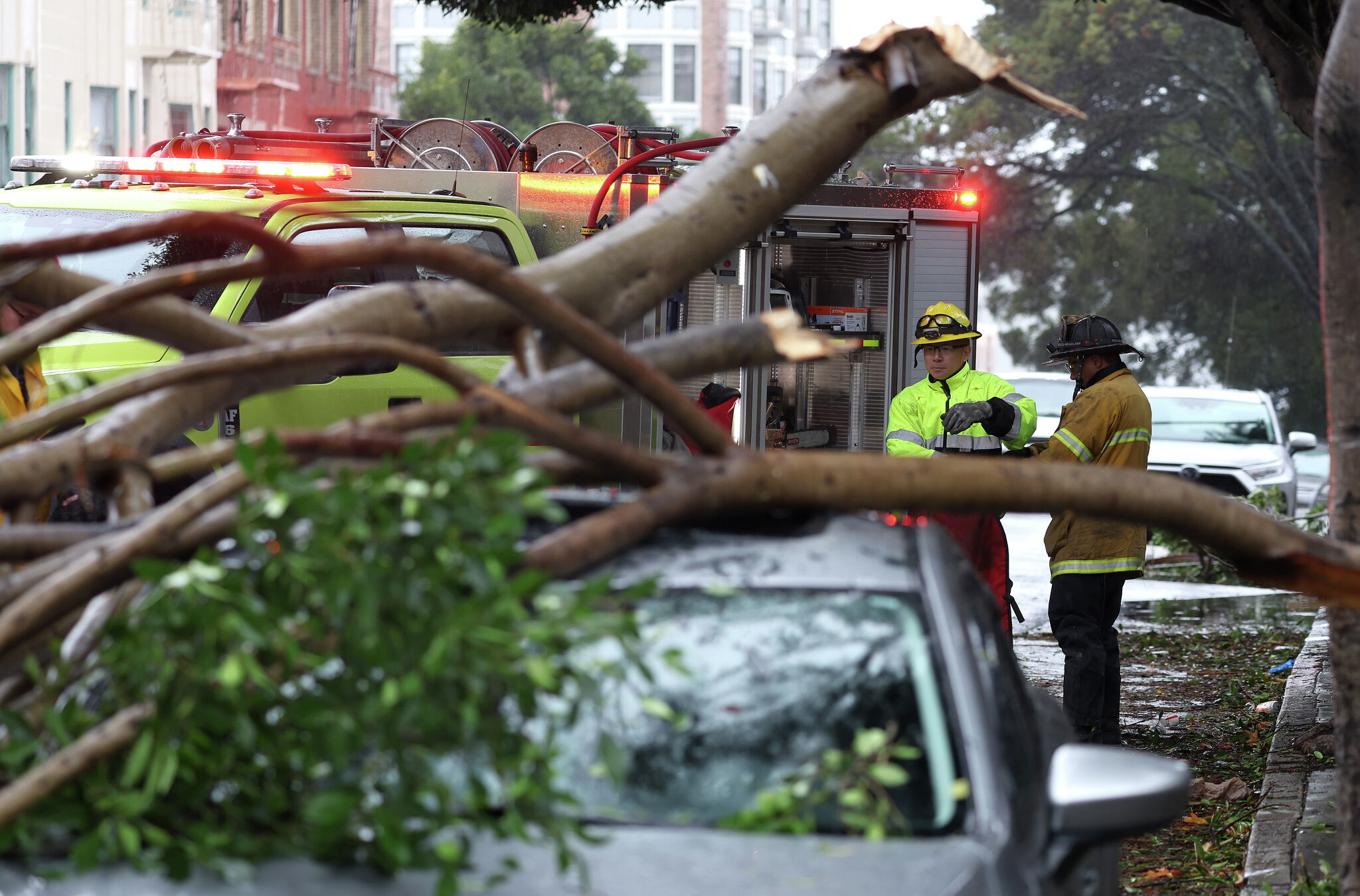 Increasingly gusty winds are in the sf bay area weather forecast