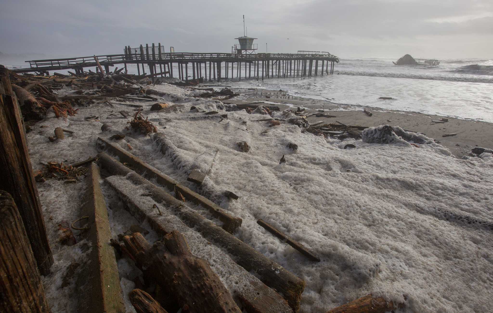 Watsonville woman killed after car careens off cliff onto Aptos beach