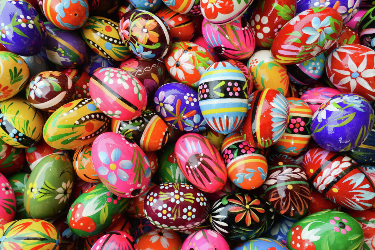 The colorful meanings of wooden Polish eggs