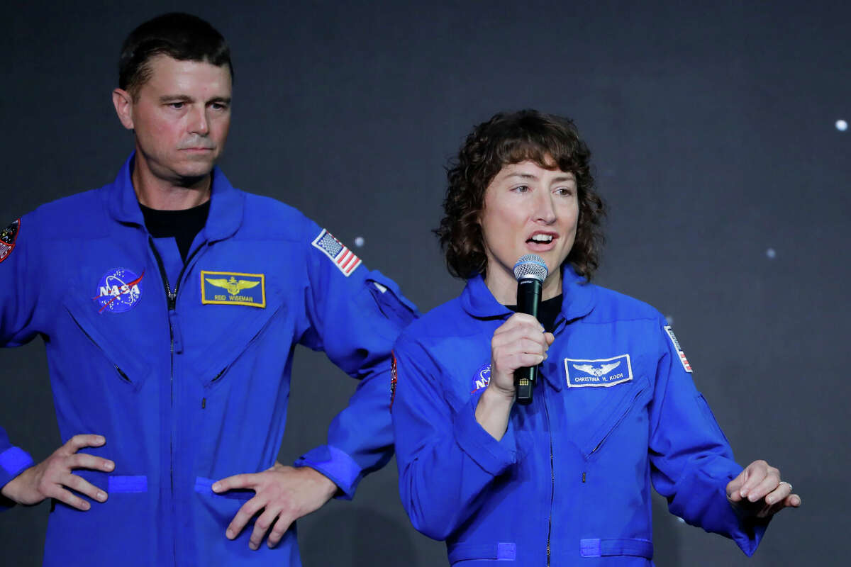 Astronaut from Michigan Christina Hammock Koch in NASA's moon crew