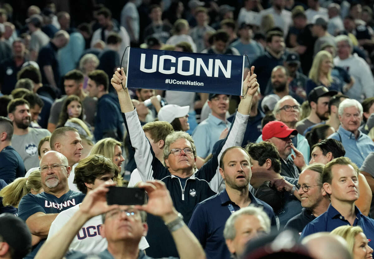 Photos: Scenes From UConn's National Championship Win