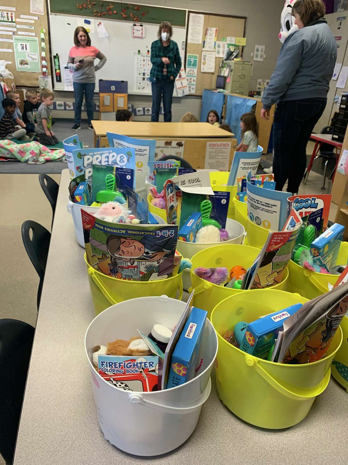 HISD kids will receive Easter buckets from the Bad Axe Nax Church