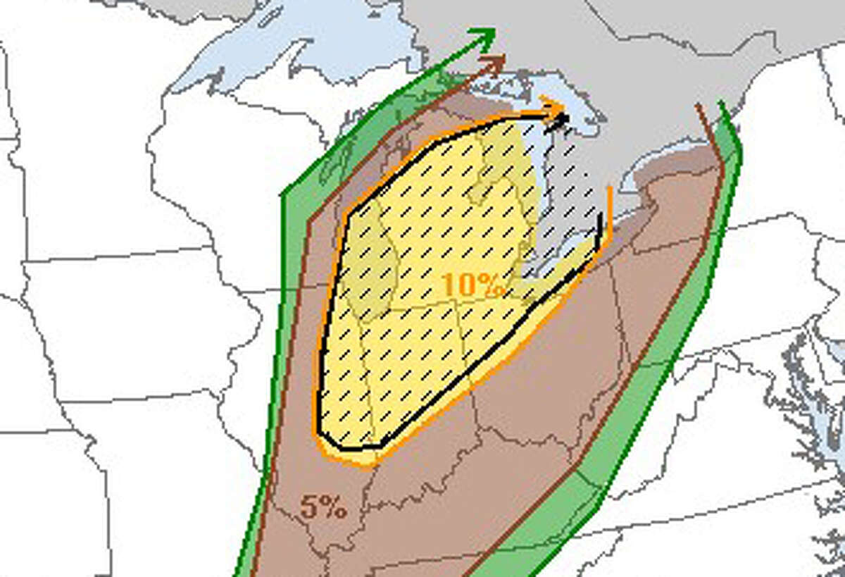 Severe weather, tornadoes possible April 5 for West Central Michigan