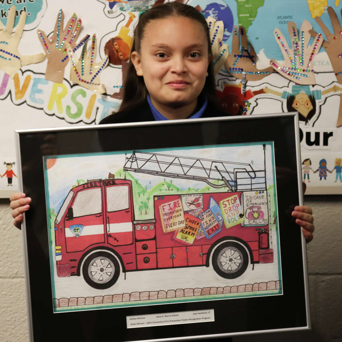 Fire Safety Poster Contest Winners