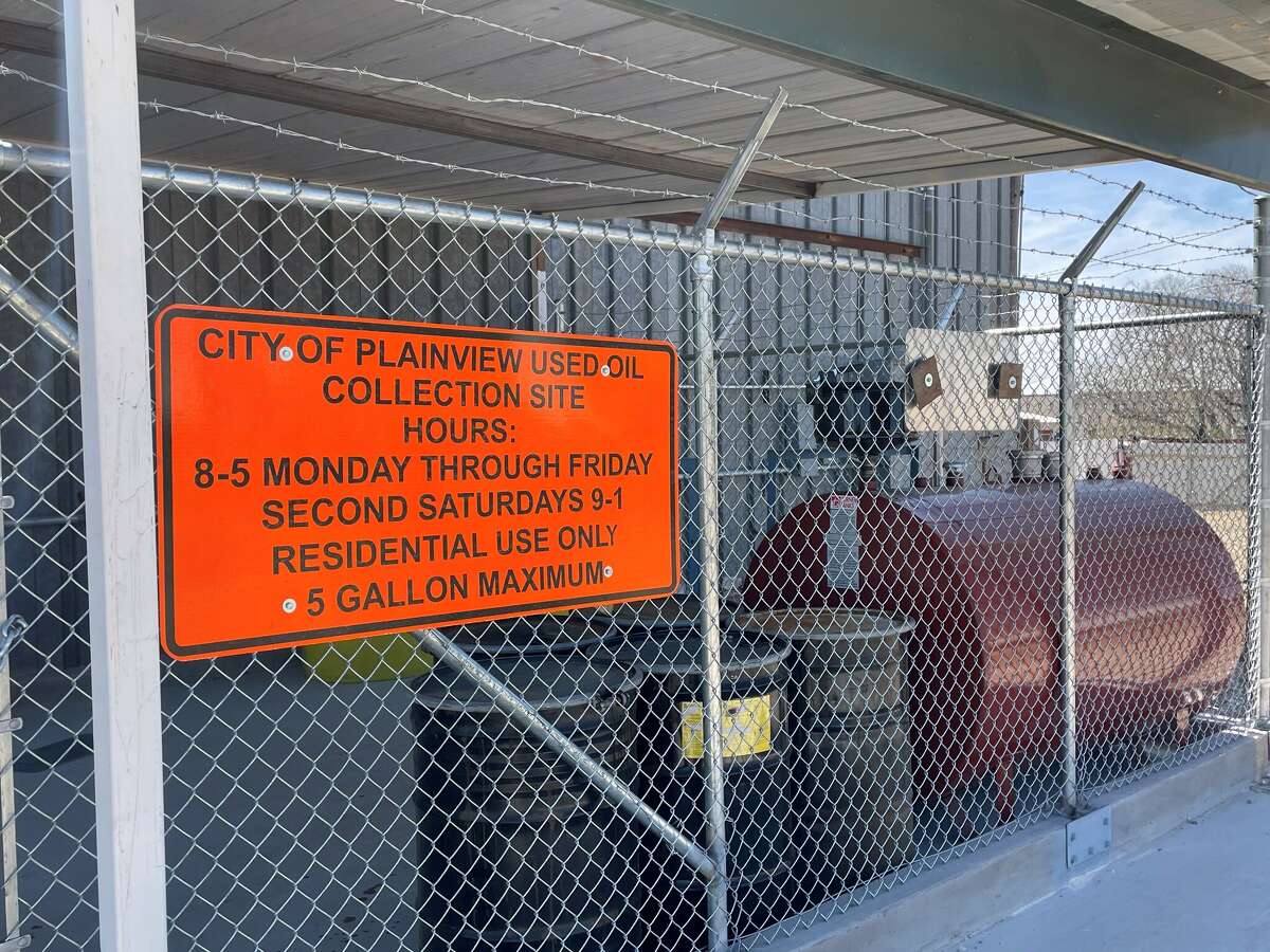 Plainview adds motor oil recycling, antifreeze disposal