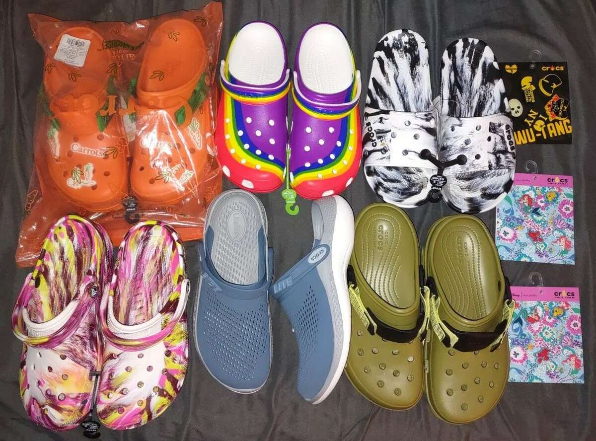 CT 'Croc King' has 2,000+ pairs of Crocs, aims to set record