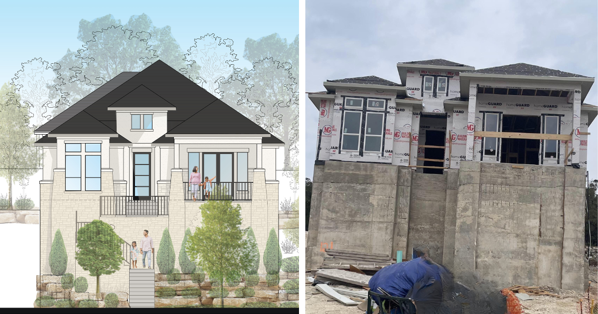 Developers of Boerne home with huge foundation explain build