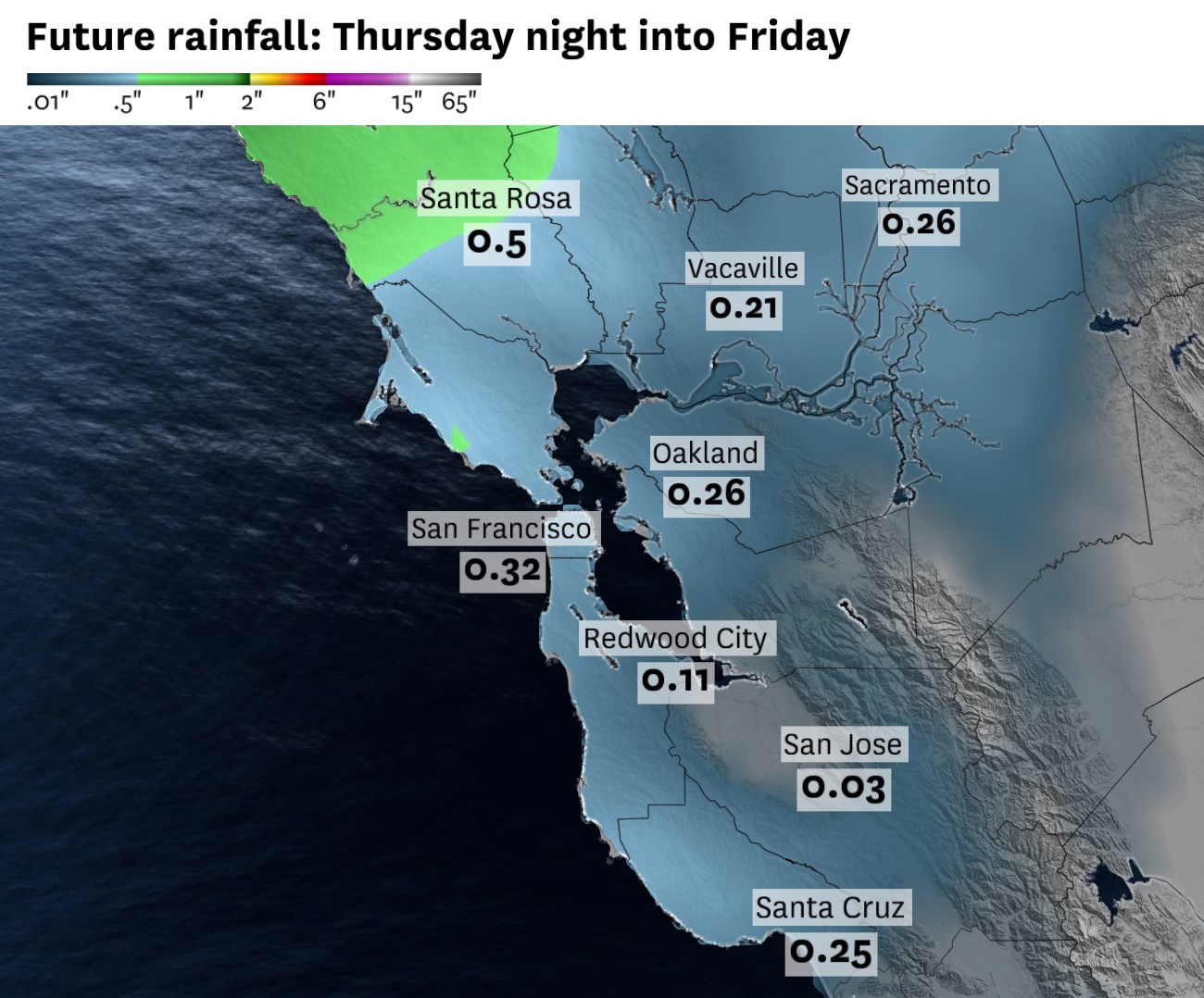Here's when the first round of rain will arrive in the Bay Area - Vimarsana News
