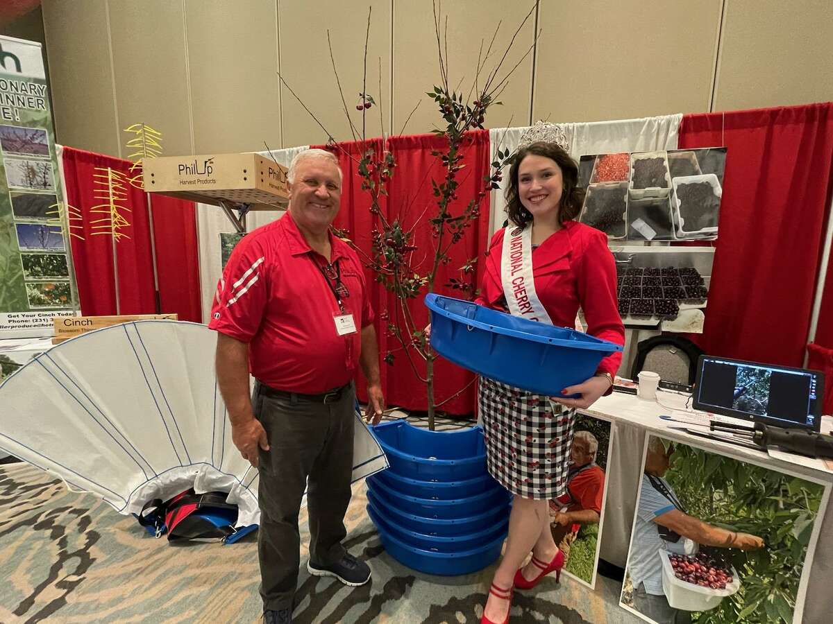 Manistee fruit farmer invents device to assist with harvest