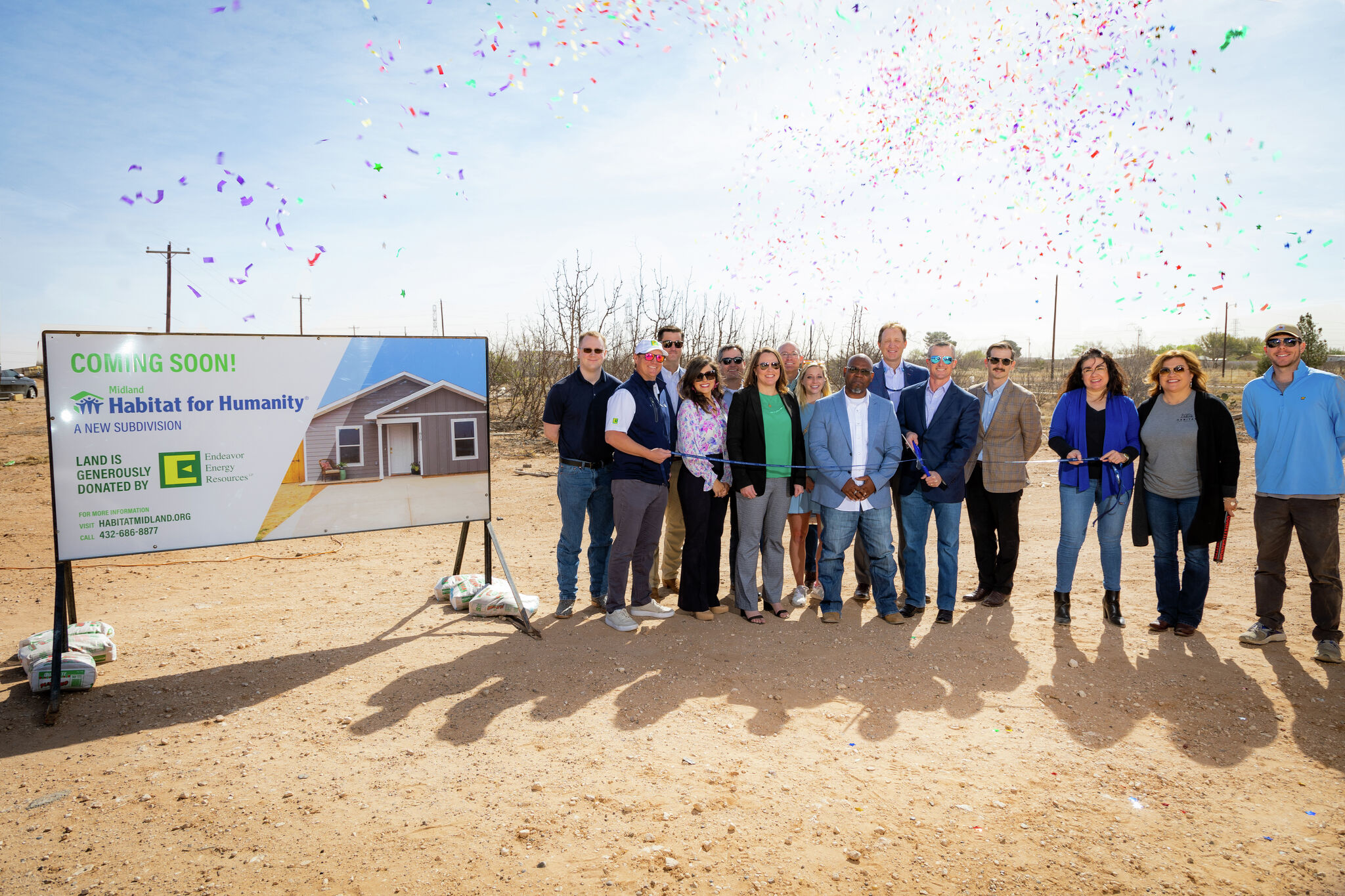 Midland's Endeavor Energy donates 21 acres to Habitat for Humanity