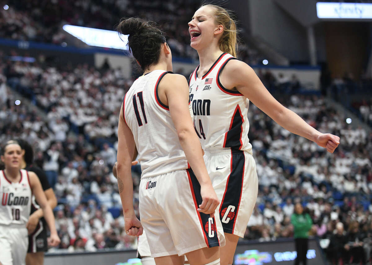 Juhász, Lopez Sénéchal Selected in 2023 WNBA Draft - University of  Connecticut Athletics