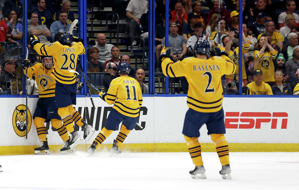 Quinnipiac defeats Michigan in Frozen Four semifinal