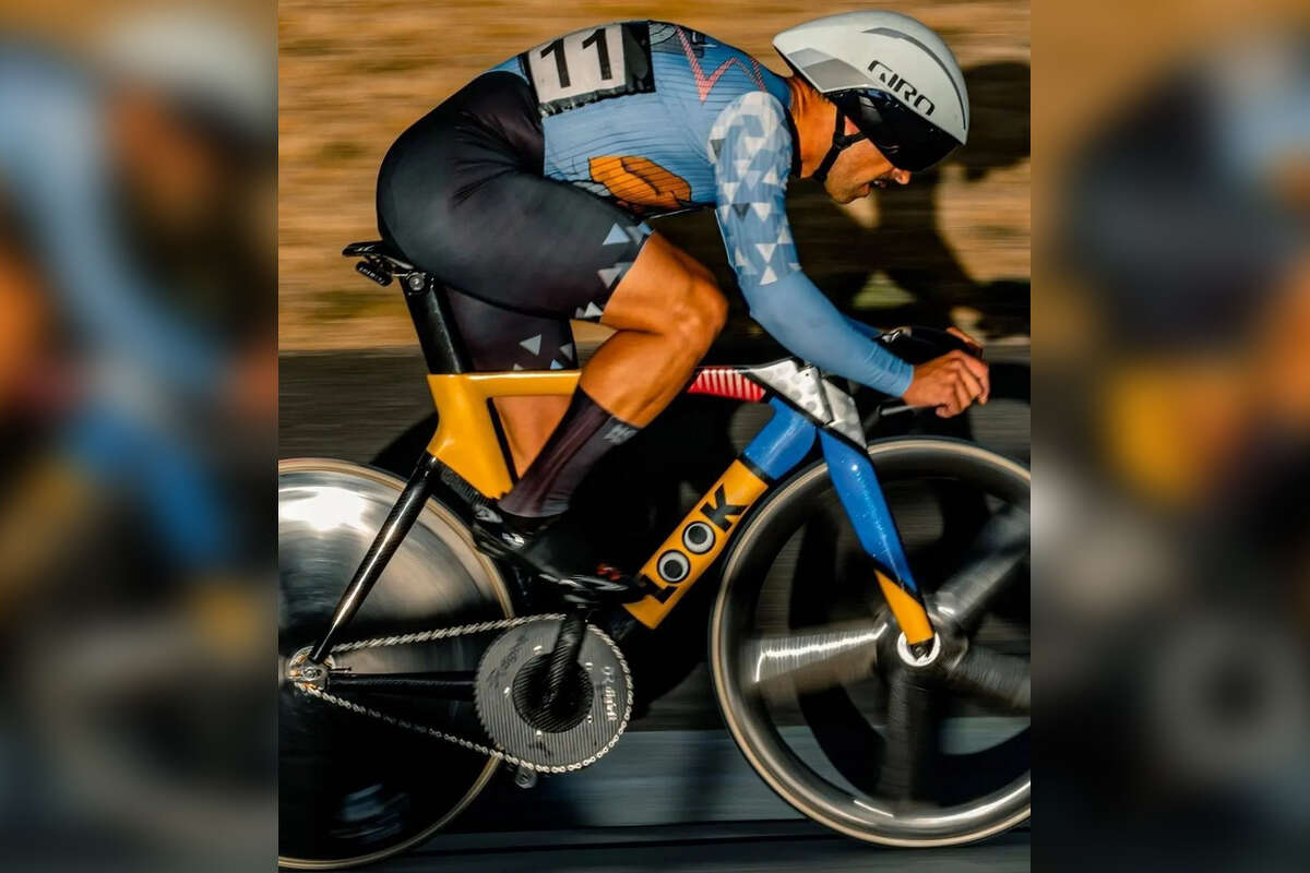 Ethan Boyes, a nationwide biking champ, was eliminated in a crash with a lorry while riding his bike at the entryway of the Presidio on Arguello Boulevard on April 4, 2023.