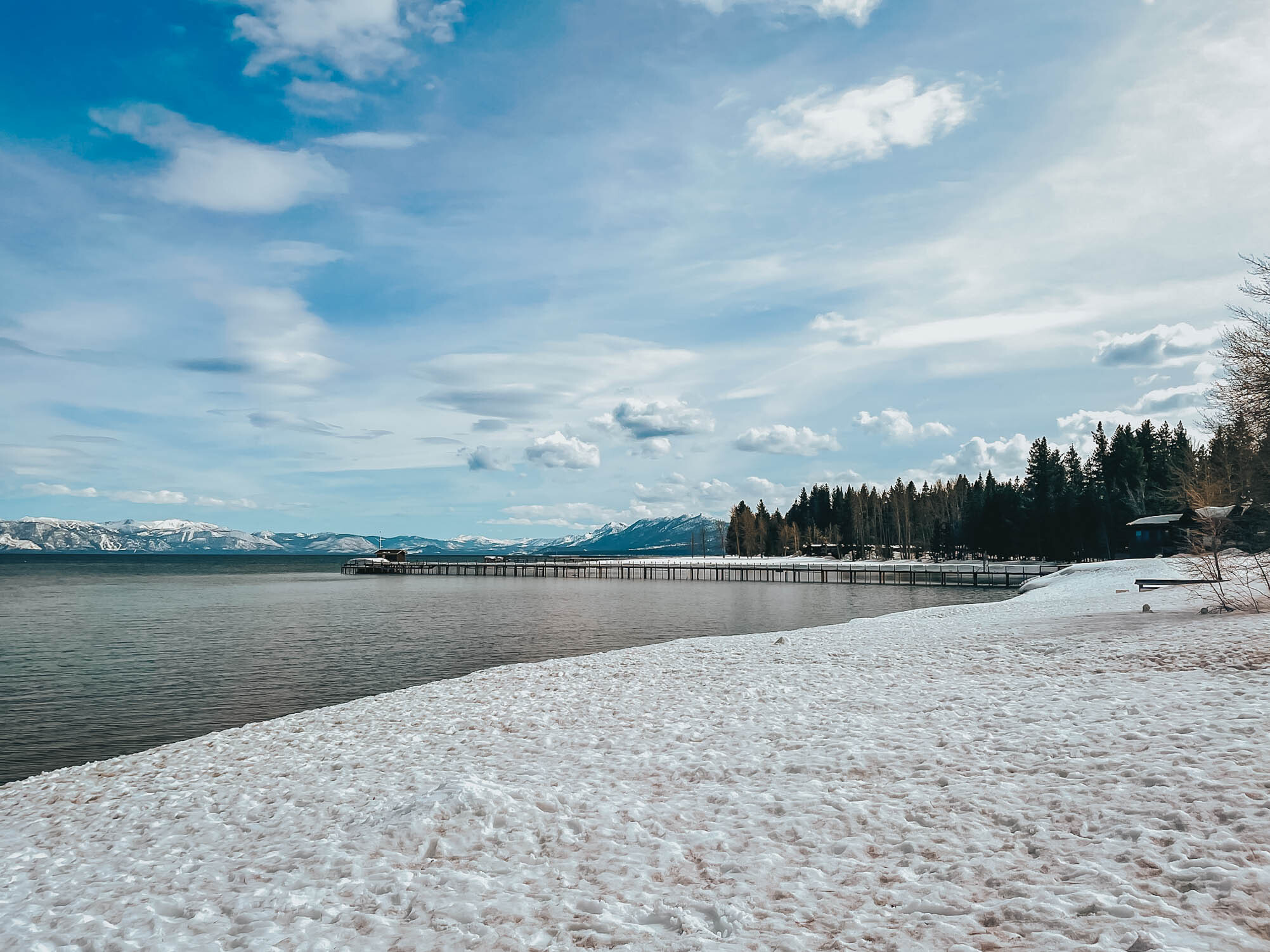 Tahoe's extreme snowfall is bad news for hikers and bikers