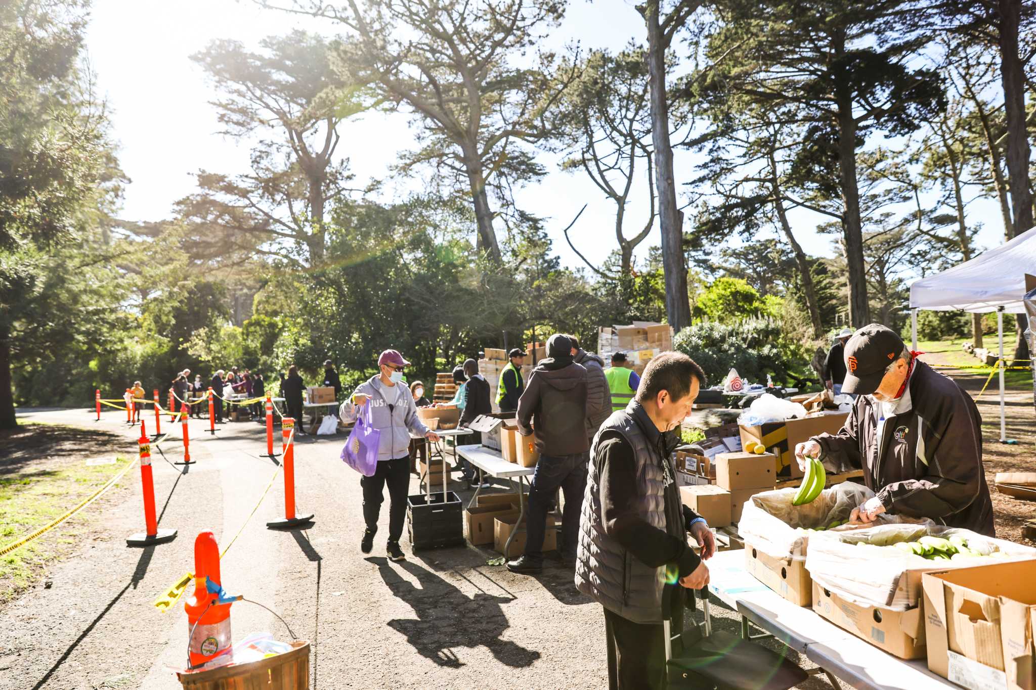 Is an S.F. food bank being used as a wedge to reopen JFK Drive?