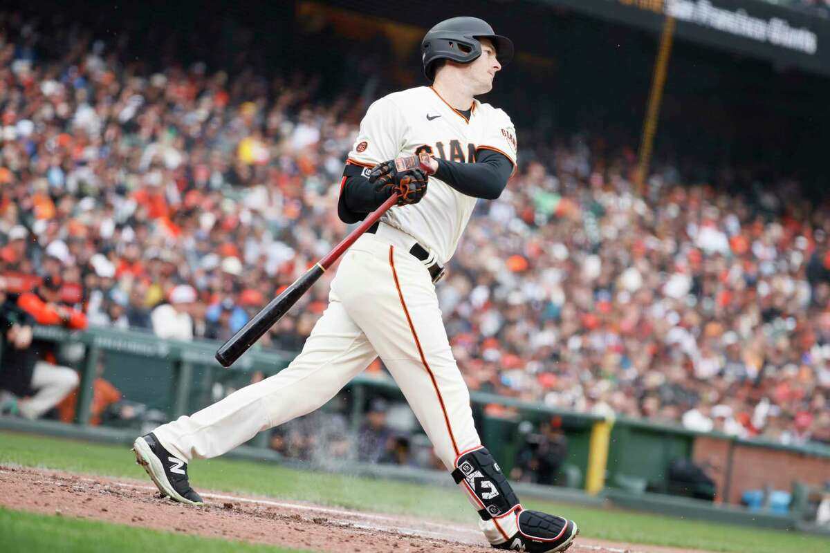 SF Giants on NBCS on X: Conforto drives in two to give the Giants