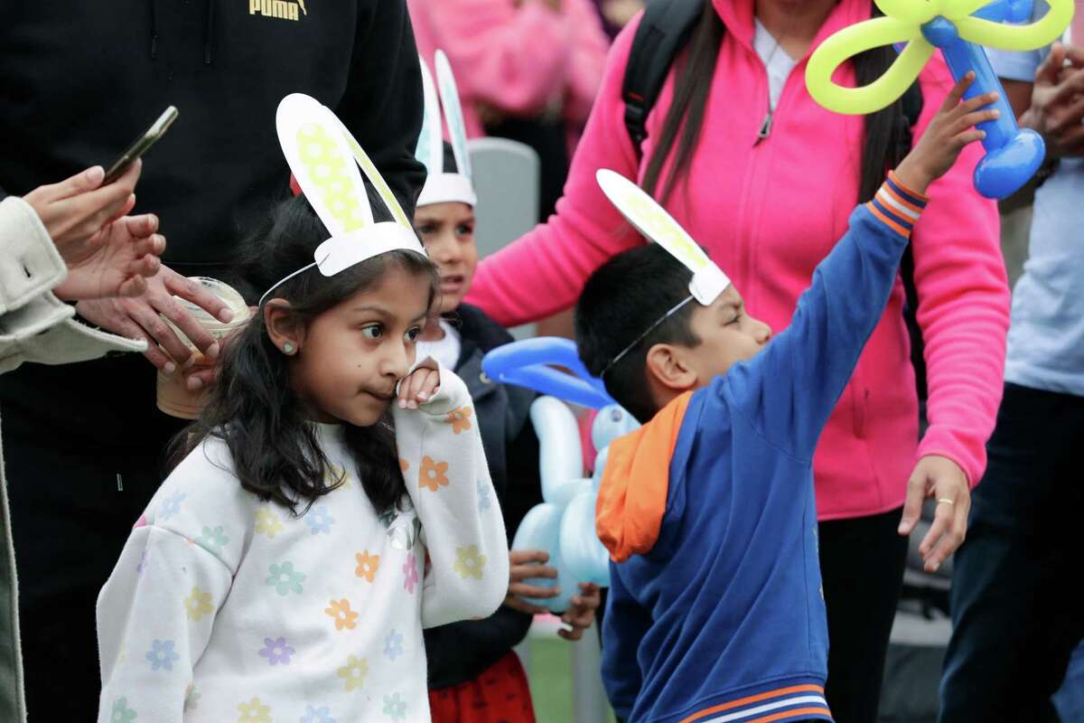 Market Street in The Woodlands celebrates Easter weekend