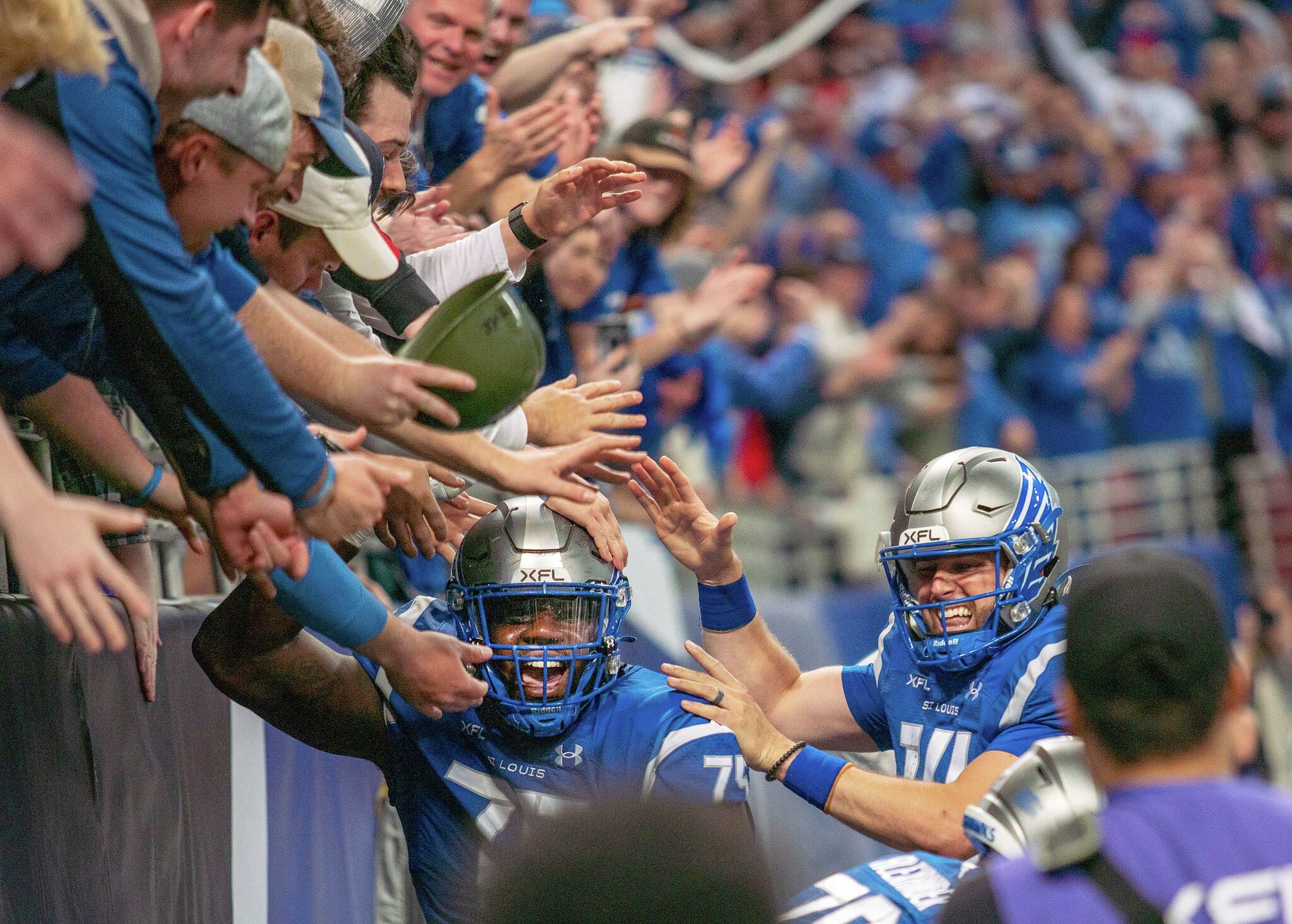 St. Louis Battlehawks quarterbacks include A.J. McCarron, an NFL vet who  won two titles in college