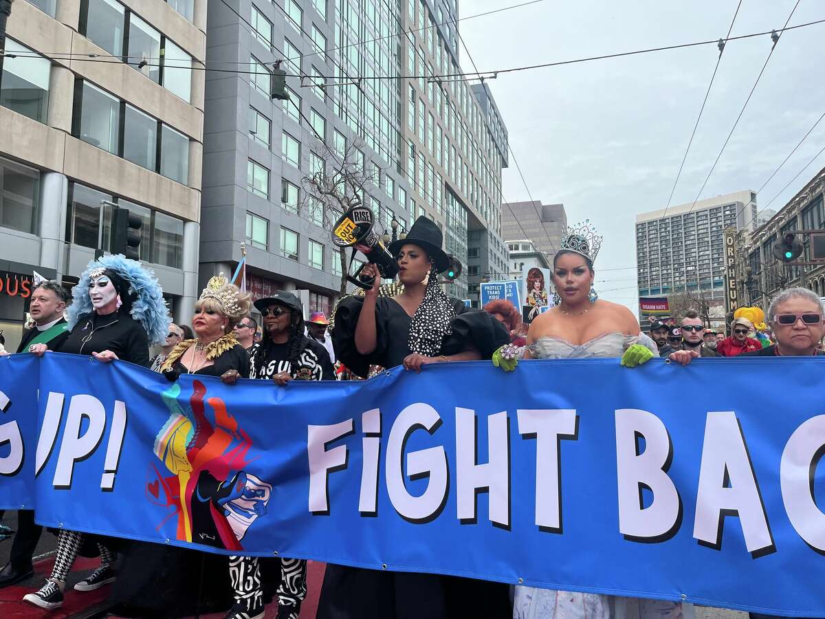 San Francisco 'drag up, fight back' march draws thousands