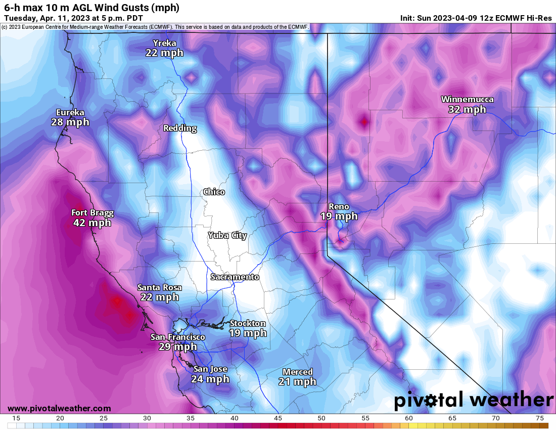 'Dry' Pacific storm on tap this week for the Bay Area - Vimarsana News