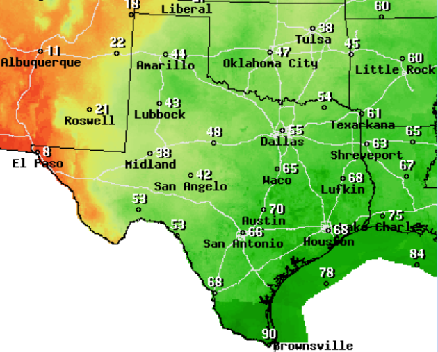 Houston weather Cloudy skies, chance for rain to begin the week